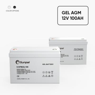  12V 100ah AGM UPS Backup Akumulator Głęboki Bateria