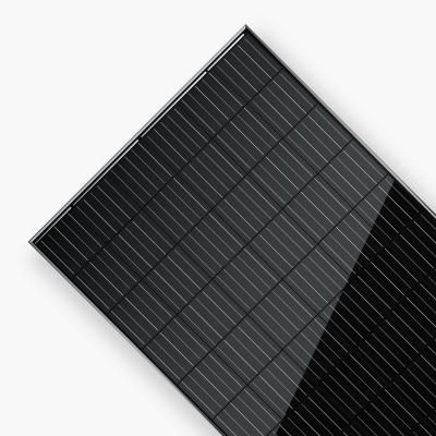  315-330W czarny backsheet Oprawiona komórka fotowoltaiczna Monofacial Moduł słoneczny