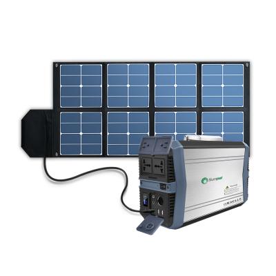 Sunpal 500 W 145600 mah o dużej pojemności przenośny bank energii słonecznej mini generator słoneczny do biwakowania na pustyni