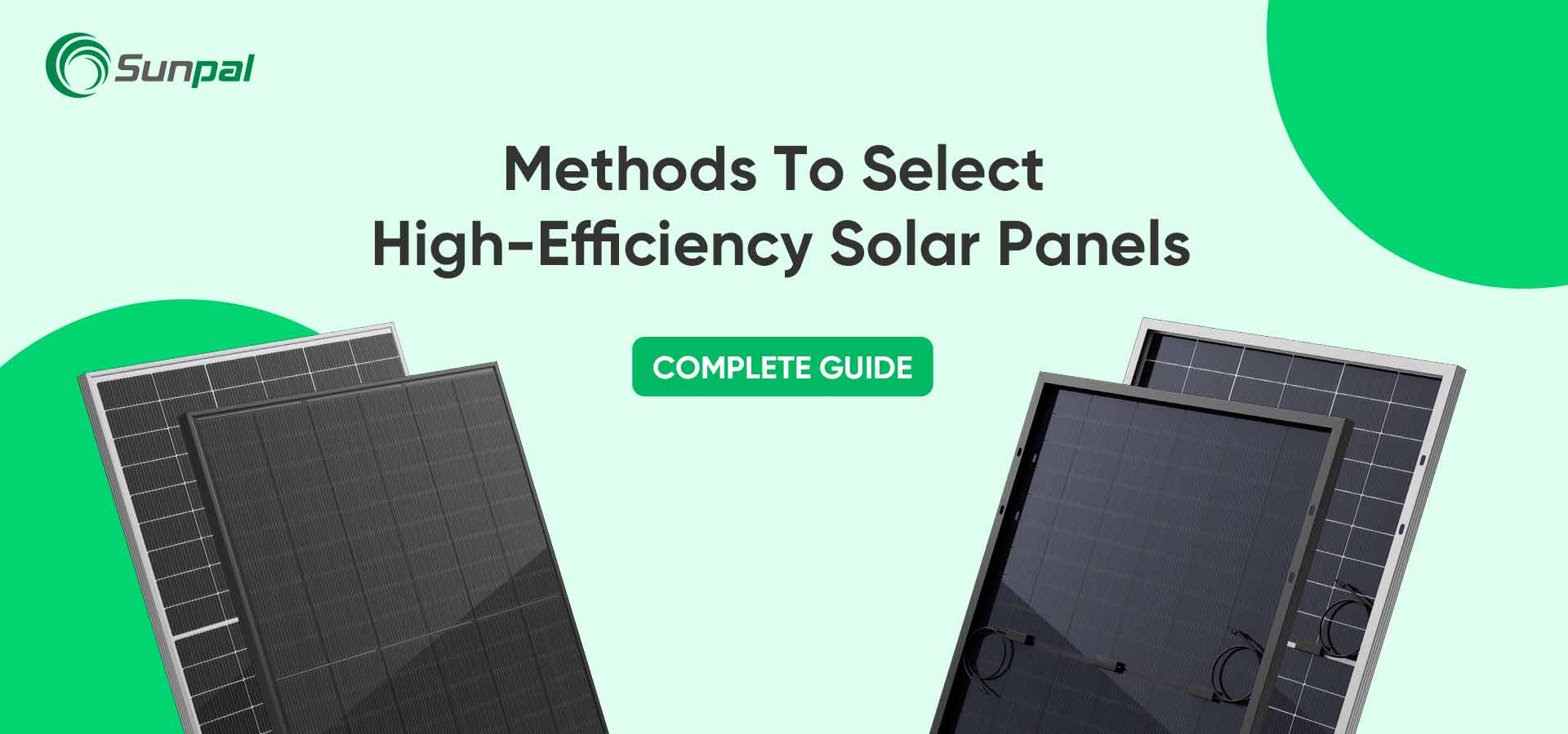 Jak wybrać wysokowydajne panele słoneczne: przewodnik dla kupujących