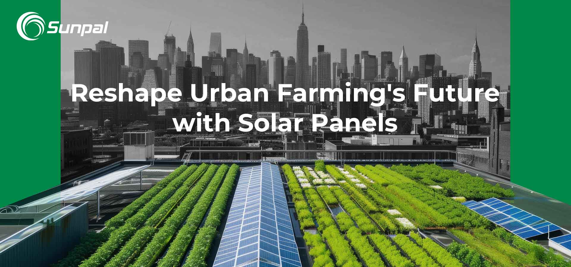 Dachy fotowoltaiczne: przekształcanie przyszłości rolnictwa miejskiego